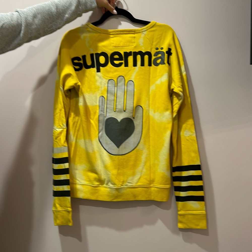FREECITY YELLOW HAMSA crewneck